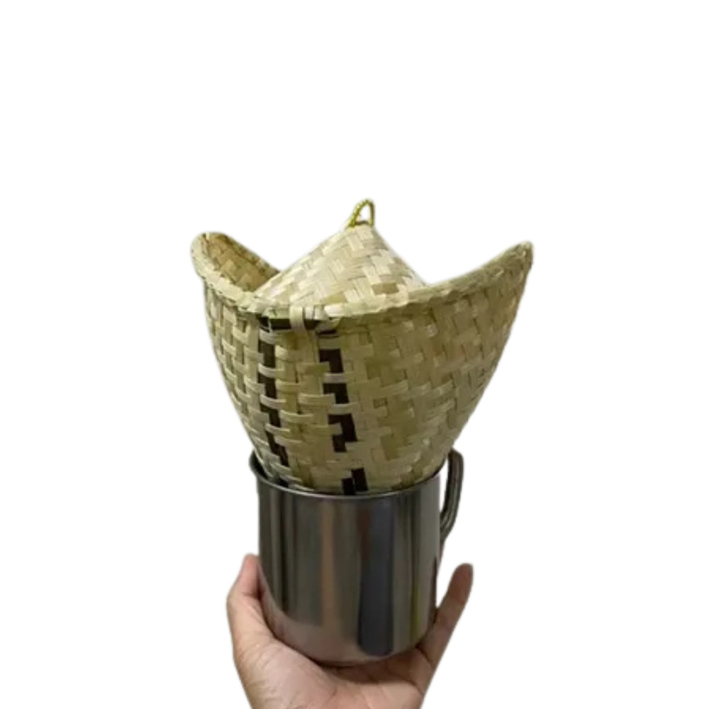 Thai Bamboo Sticky Rice Steamer Pot Set | Handmade Asian Kitchen Tool