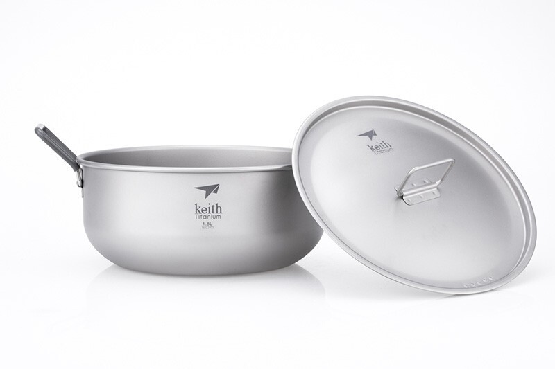 Keith Titanium Ti6015 Pot – 1.8 L (Shipped from California, USA)