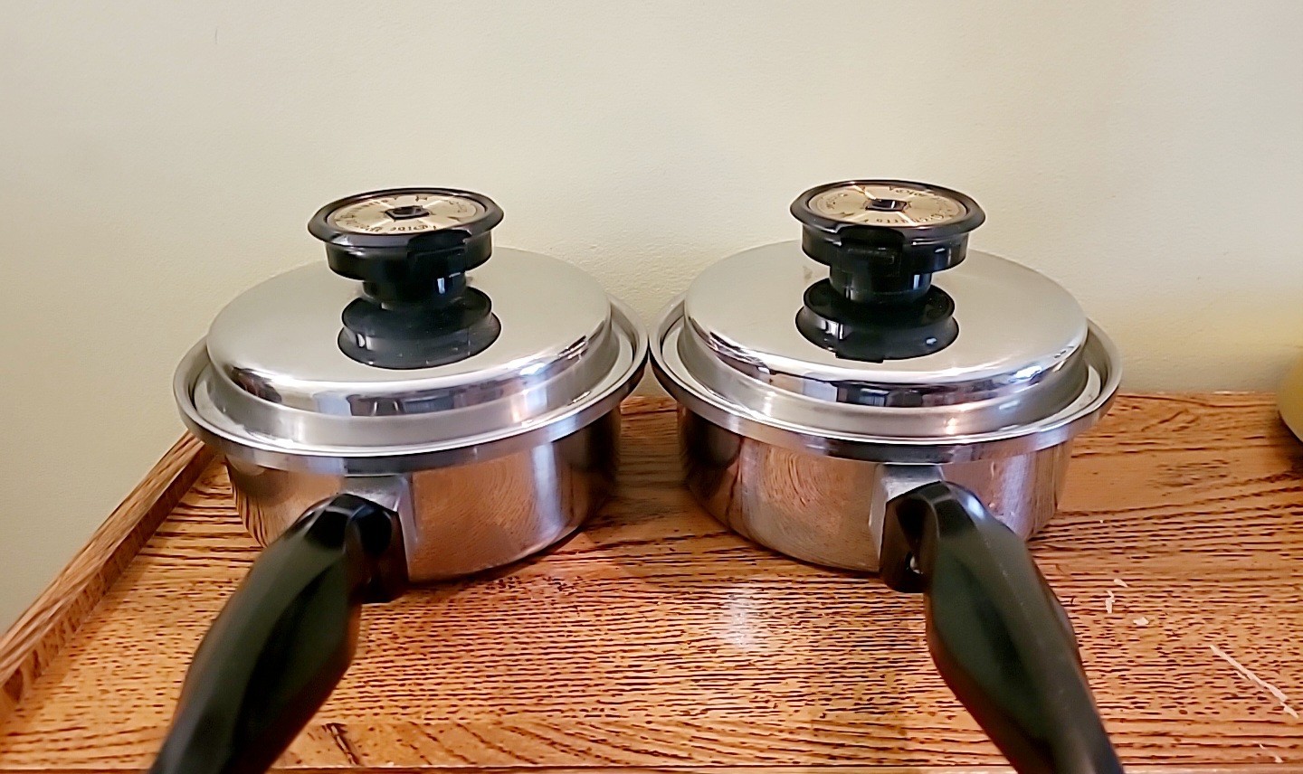 Olde Worlde Thermium Multi-Plex Stainless Steel Saucepan & Lid 1 Quart Set