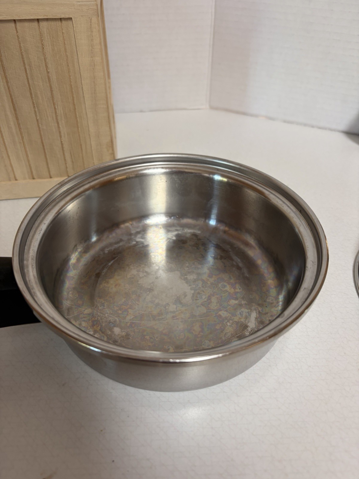 Chef’s Ware by Townecraft Multi Core Stainless Steel 7 Inch Skillet w/ Lid