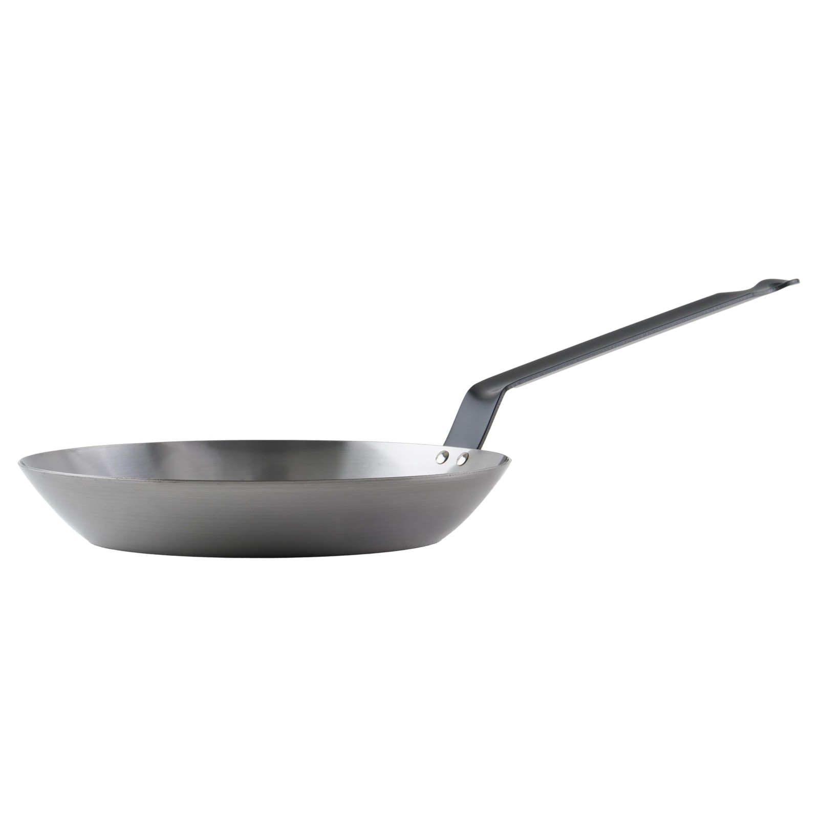 10-3/8″ French Style Fry Pan, Polished Carbon Steel (Spain)