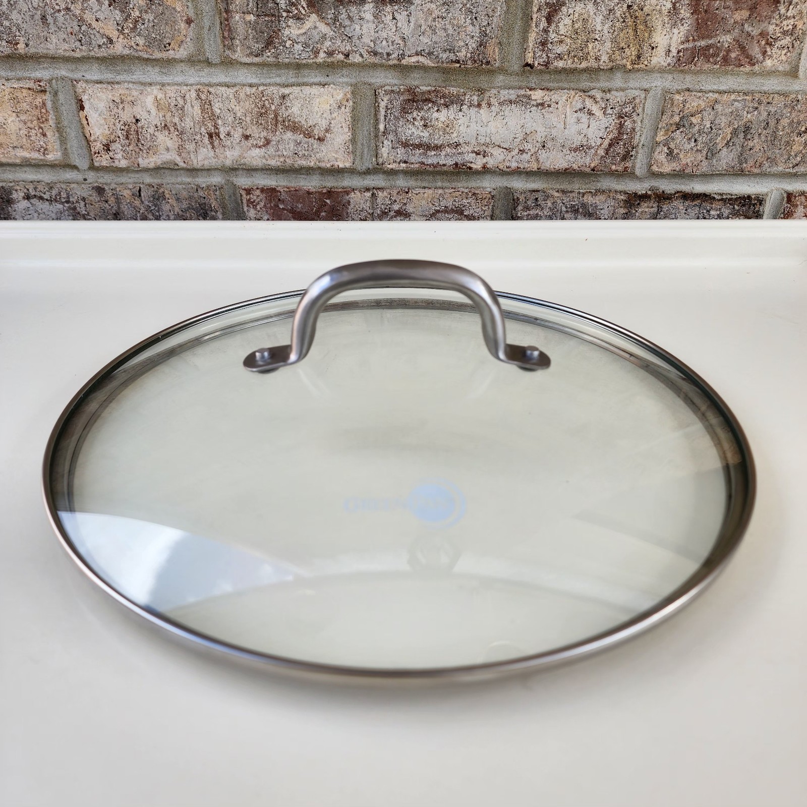 Green Pan Glass OEM Replacement Lid Stainless Steel Handle 11” Cookware Pot Pan