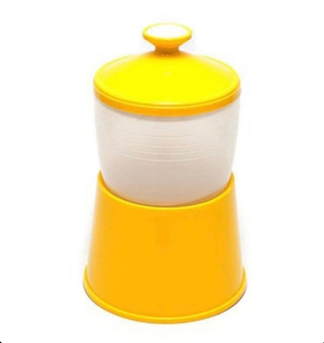 Half Boiled Egg Maker Malaysian Recipe Original Made in Malaysia Yellow Color