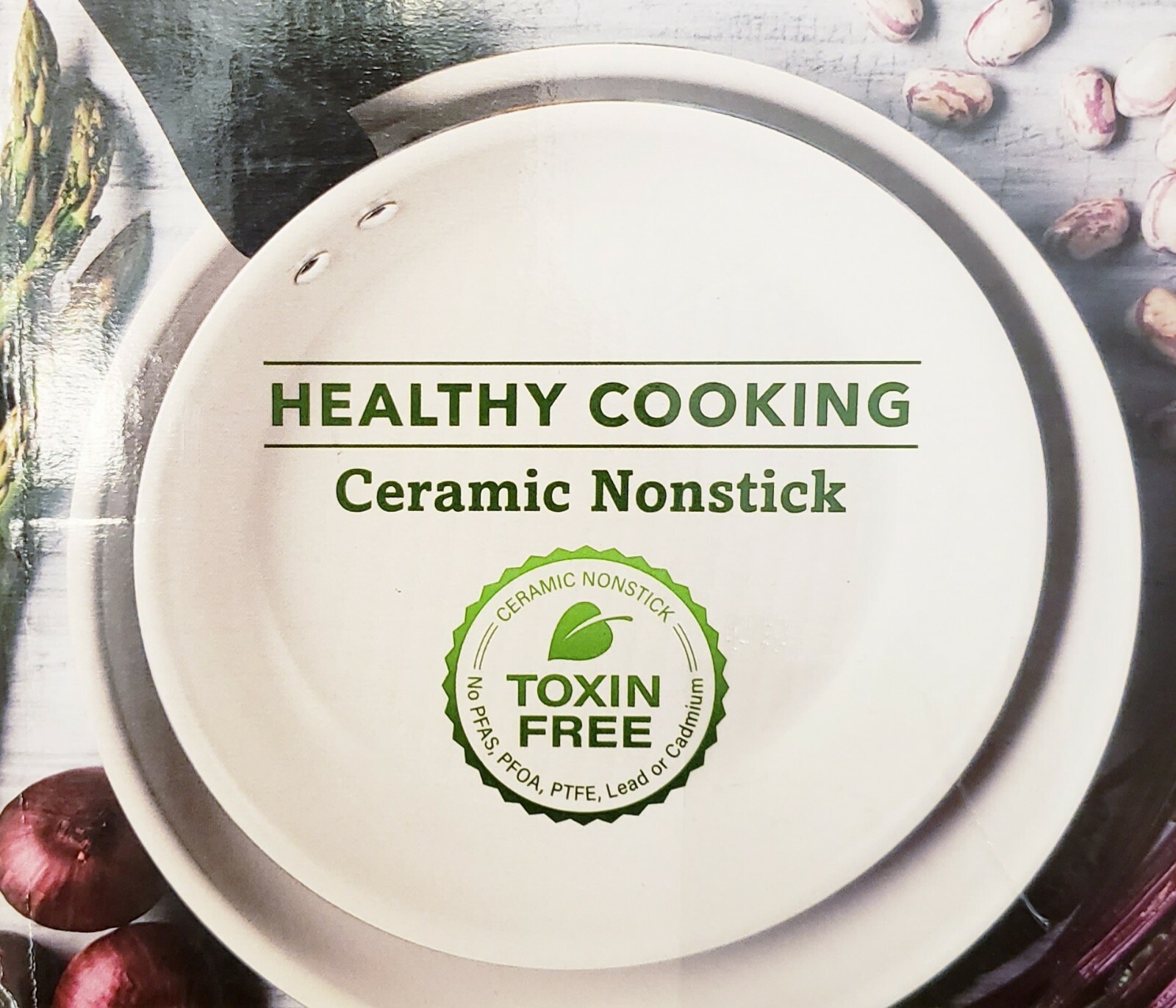 Go Healthy! By Farberware 13 Piece Nonstick Pots And Pans Cookware Set W/ Tools