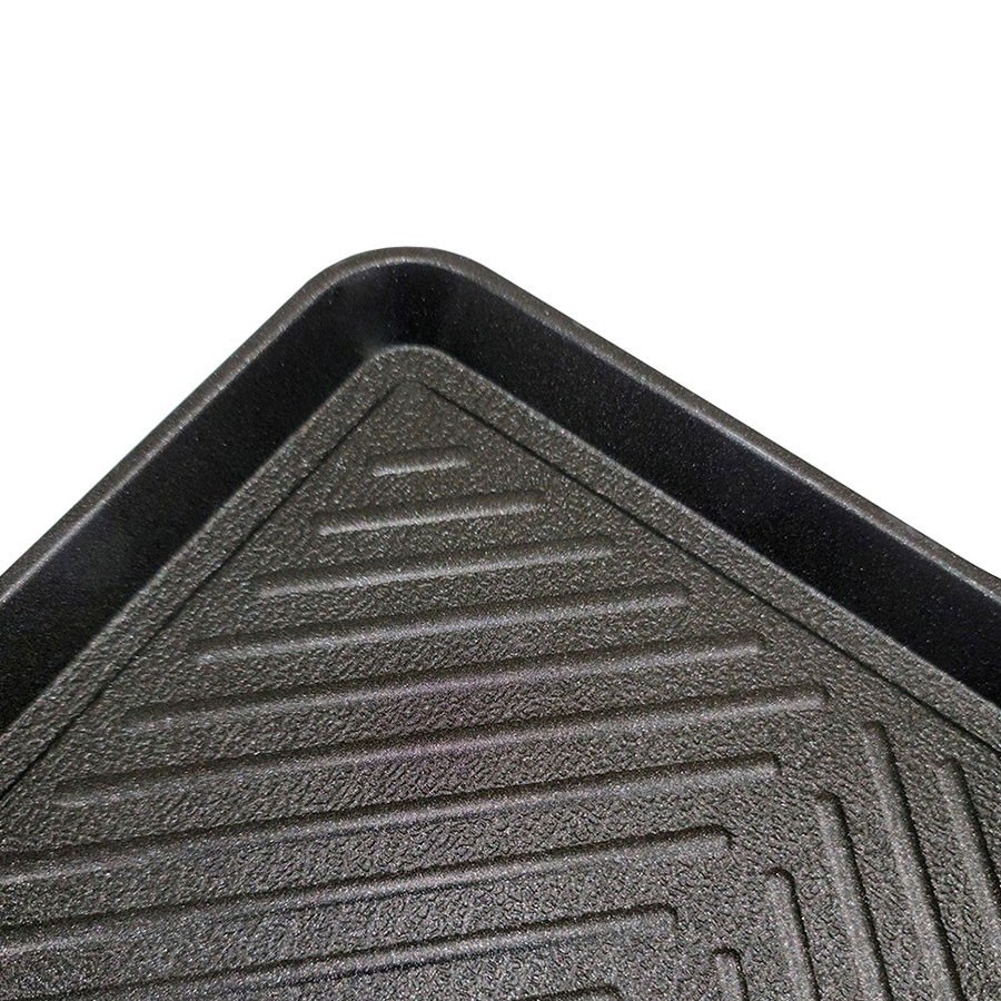 Easy Cooker Korean BBQ Grill Pan 13x12in Nonstick Aluminum Gas Stove Samgyeopsal