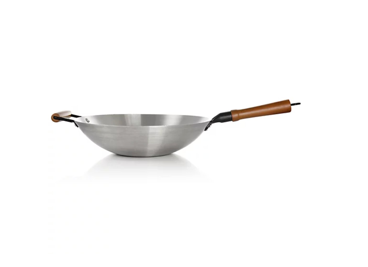 Oster Sangerfield 14 in Stainless Steel Flat Bottom Wok