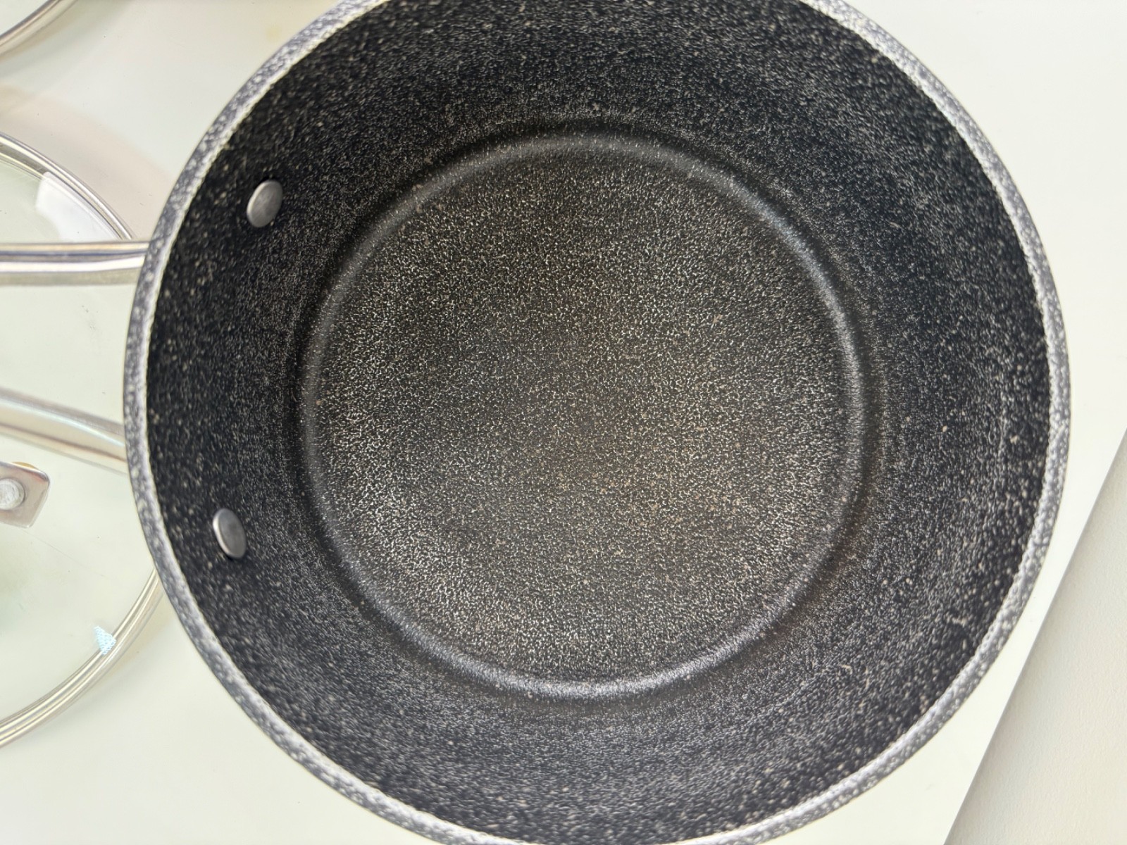 Starfrit The Rock Pot Set With Lids 2 Pieces- Non stick