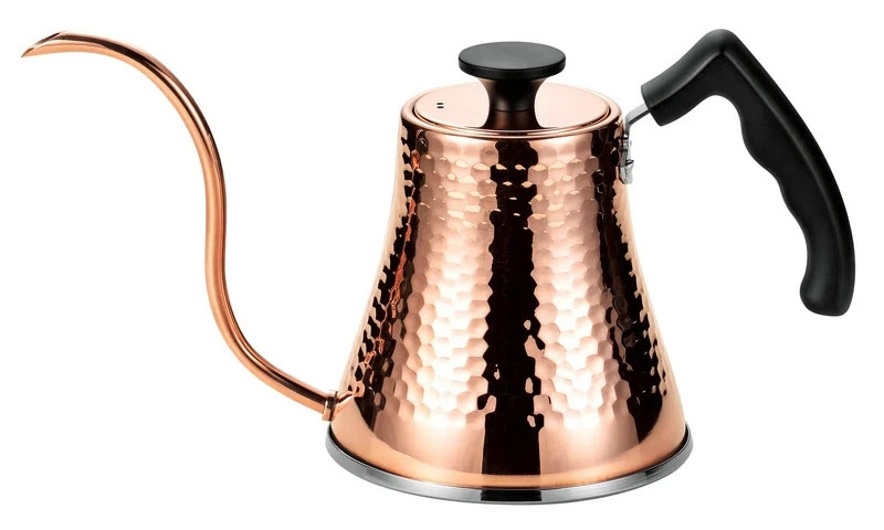 Asahi Copper Hammered Coffee Server Kettle 0.8L (27oz) CNE315 Japan Made New