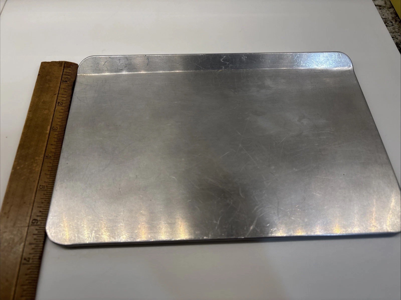 Vintage 1950’s Small 10”X 6½” Aluminum Miniature Cookie Sheet
