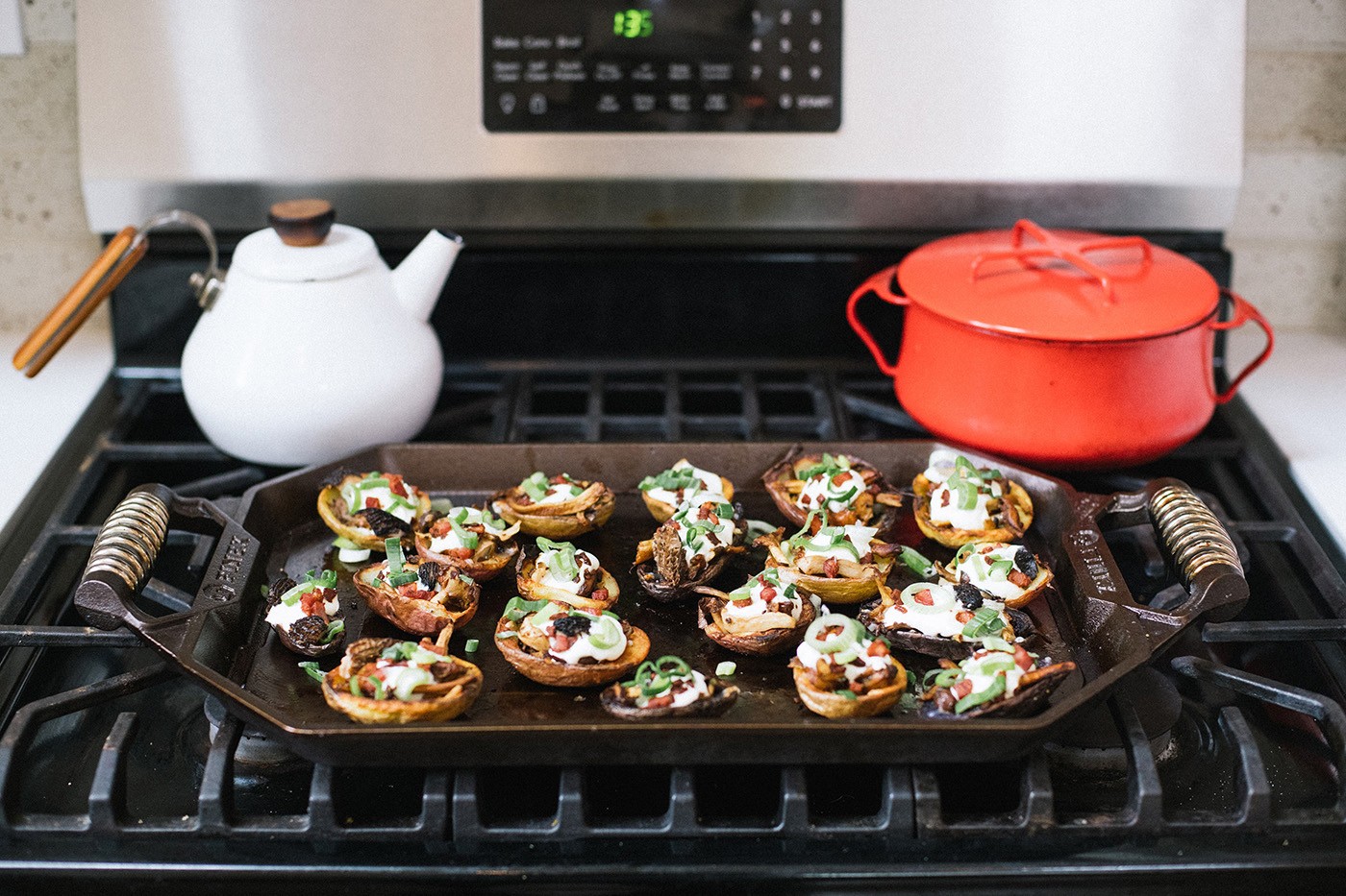 FINEX 18″ Double Burner Cast Iron Griddle