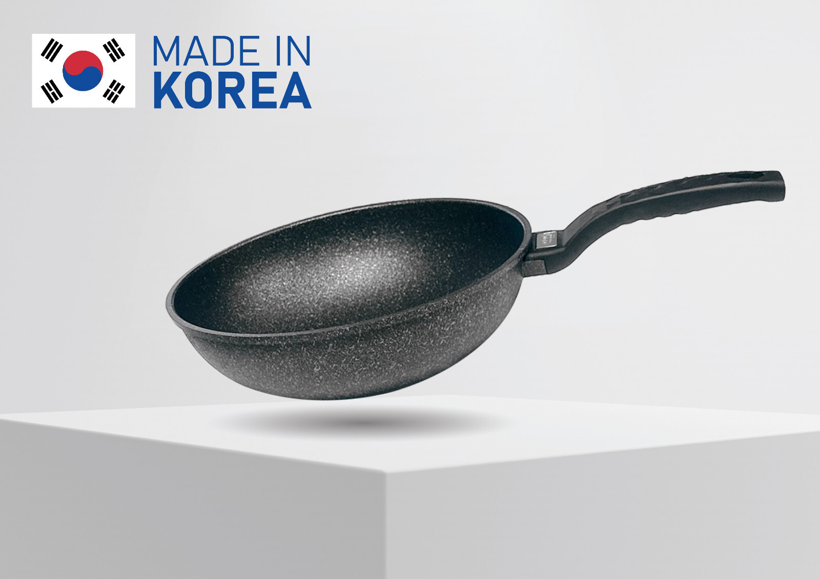 9-1/2″ Marble Wok Non-Stick Cooking Frying Pan Pot 5 Layer Marble Wok Cookware