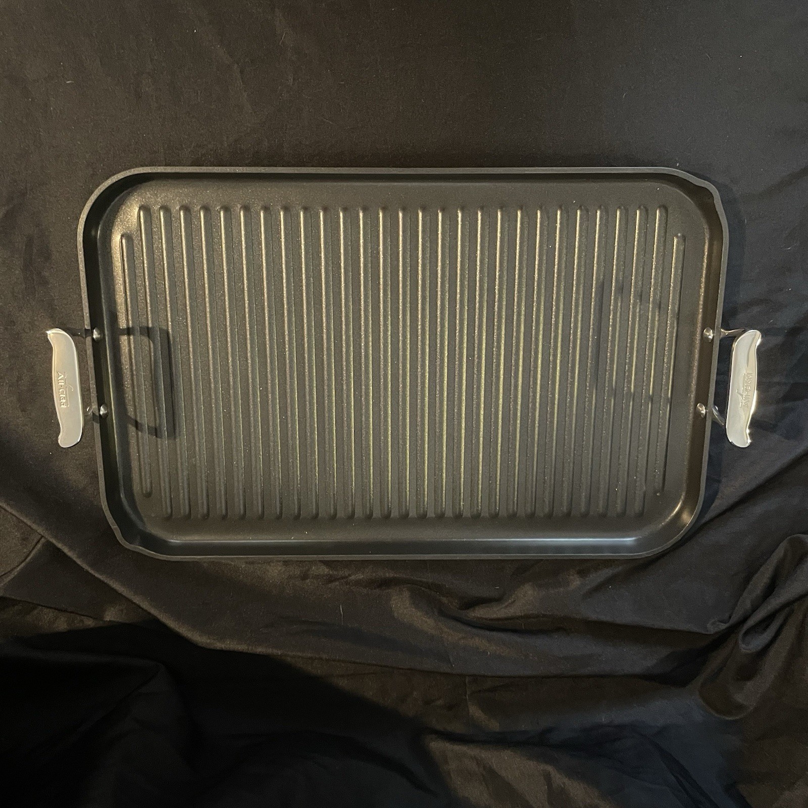 ALL-CLAD Nonstick 13″x20″ GRANDE GRILLE 3013NS Aluminum Cookware New Griddle