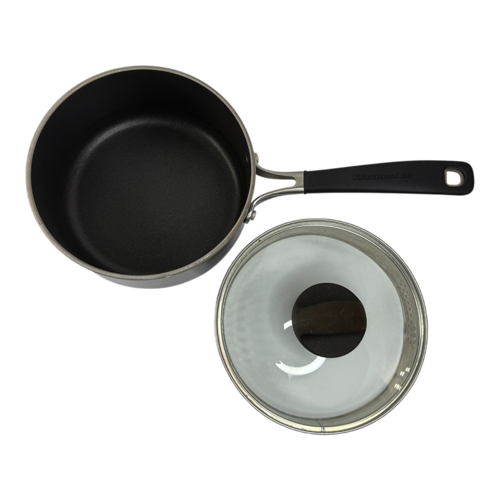 KitchenAid 2 Qt. 1.9 L Covered Pot 3 Layer Nonstick Dishwasher Safe Induction
