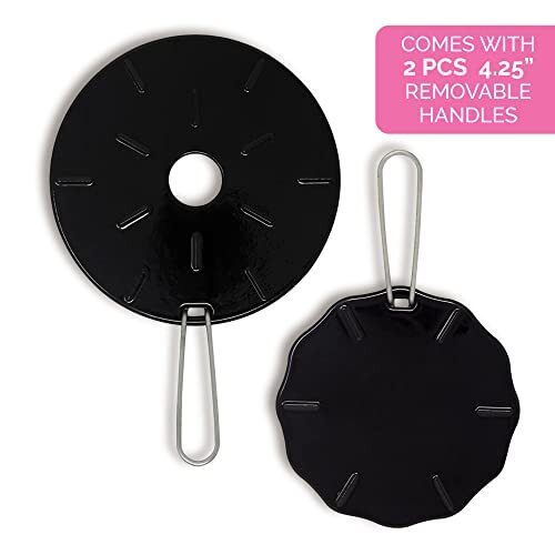 Cast Iron Heat Diffuser For Gas Stove “ 2 Sizes Included “ 8.25 And 6.75 Inch He