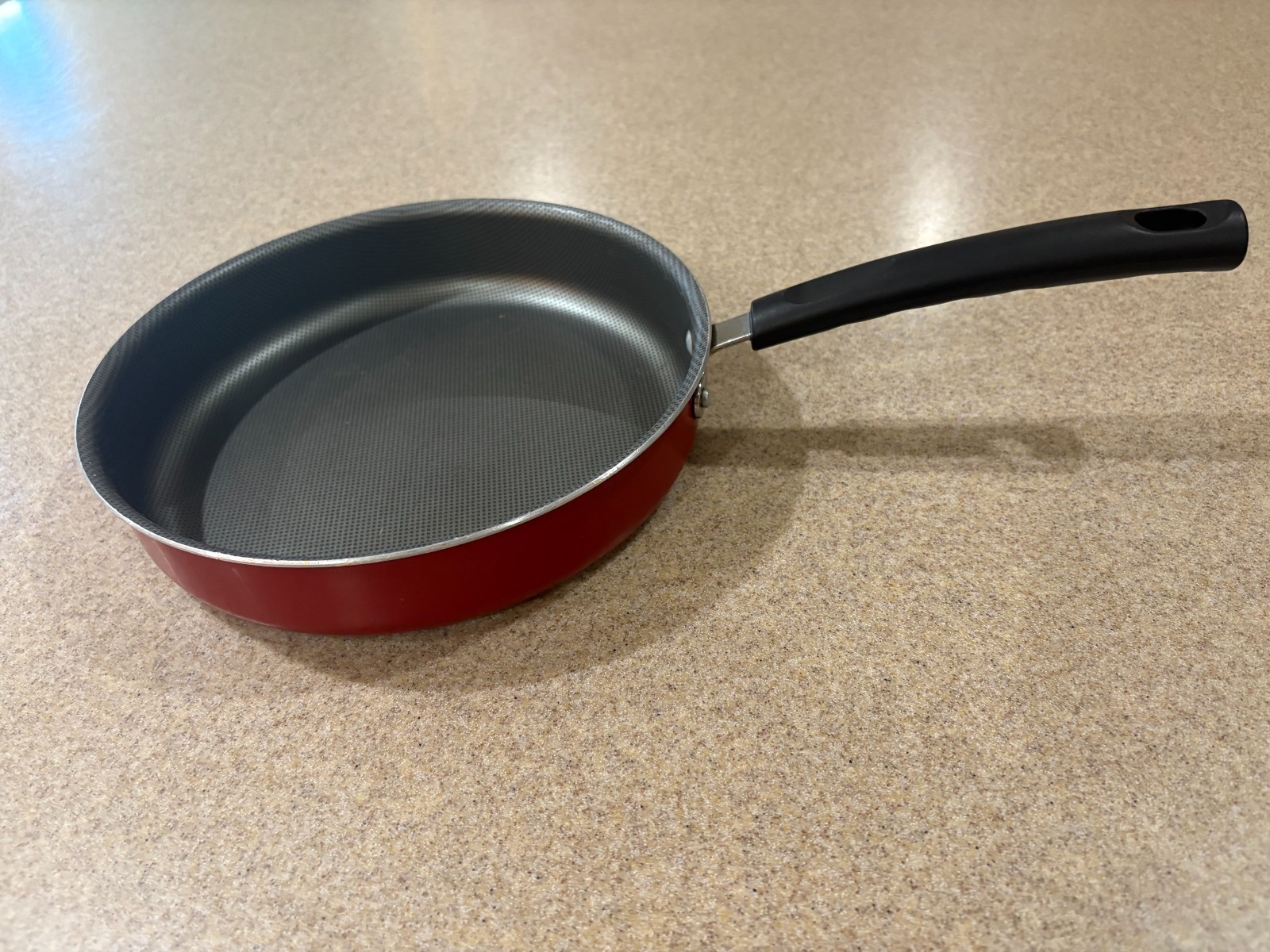 Tramontina 9 Inch Red Nonstick Covered Deep Saute Pan