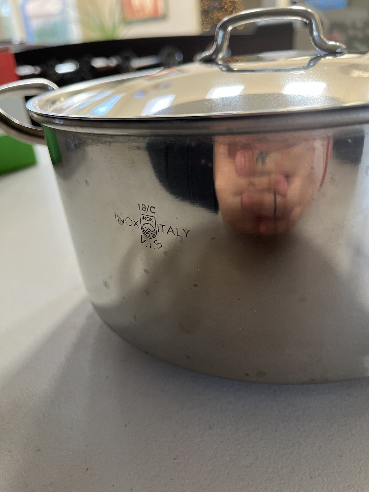 Inox Italy 18/C V.I.S. Stainless Steel Steamer With Lid Tray 5”