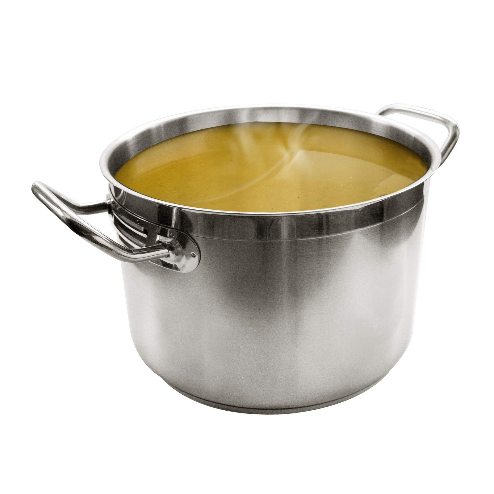 20 Qt Stainless Steel Stock Pot w/Cover
