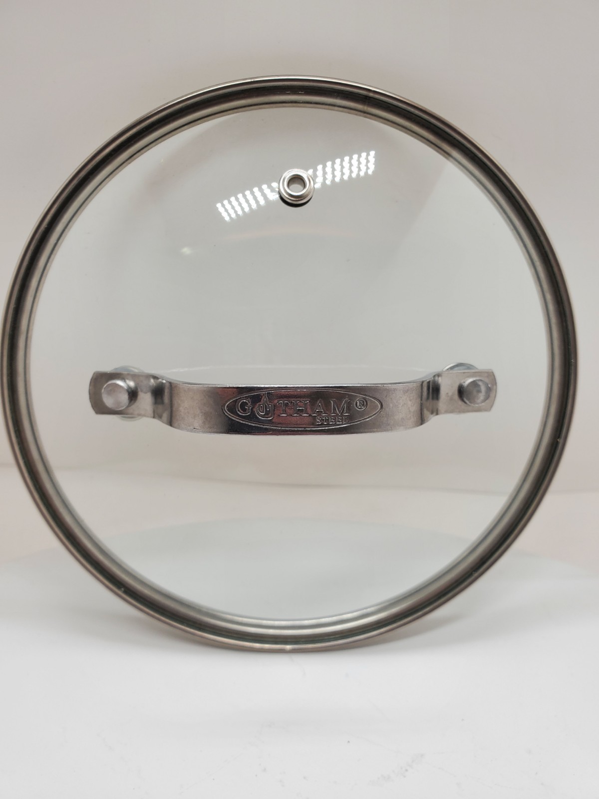 Gotham Steel 6-1/8-inch Inter Rim Glass 6-5/8 Outer Rim Saucepan Replacement Lid