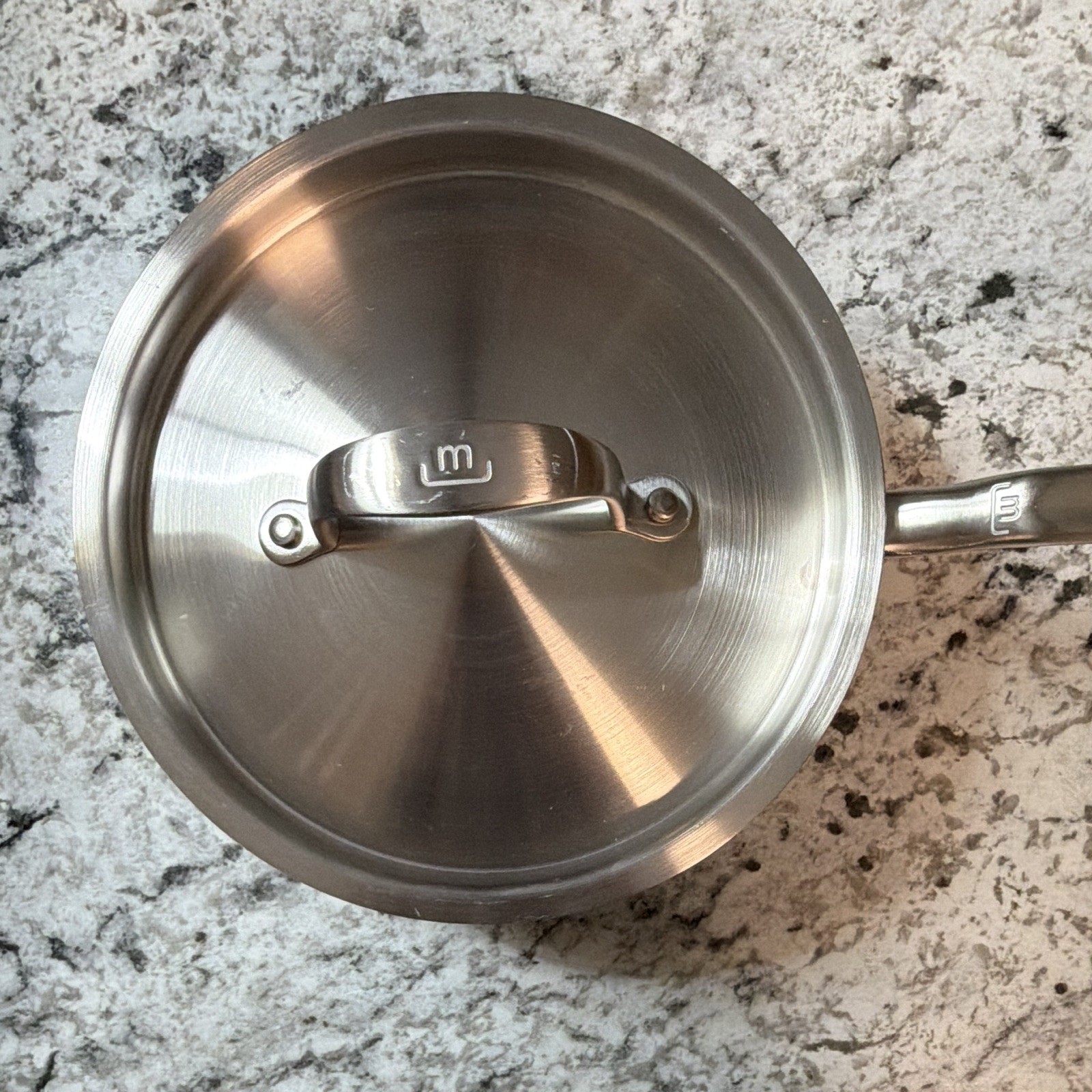 Made In | Stainless Clad 2 qt Stainless Steel Saucier | Ind/Ele/Gas w/ Lid