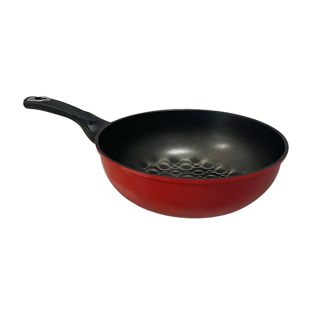13-1/2” (34cm) 3D Diamond Coating Nonstick Wok Cookware