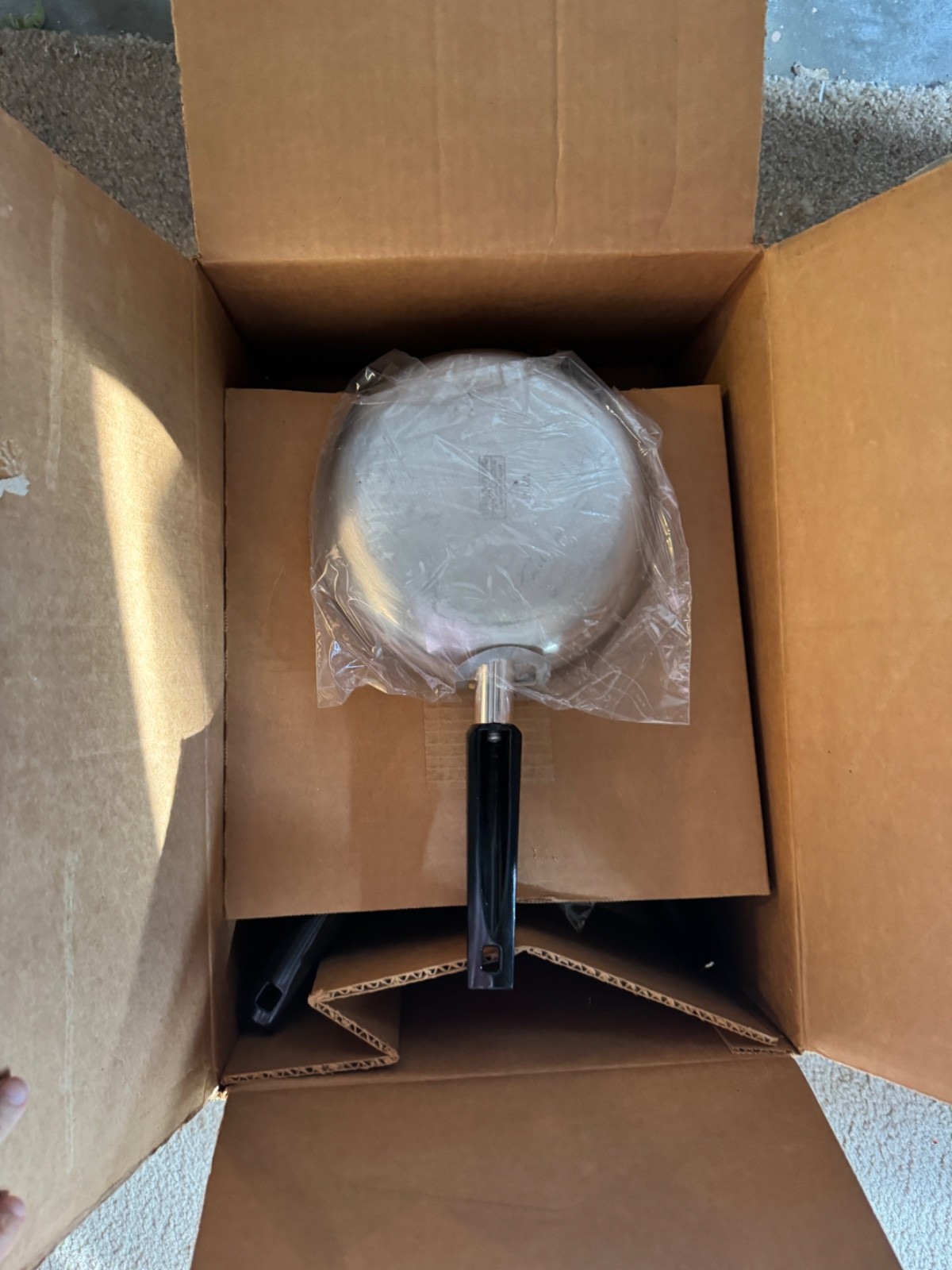 VTG Wear-Ever Silver Stone 5 PC Chef Style Fry Pans COOKWARE SET USA NIB NOS