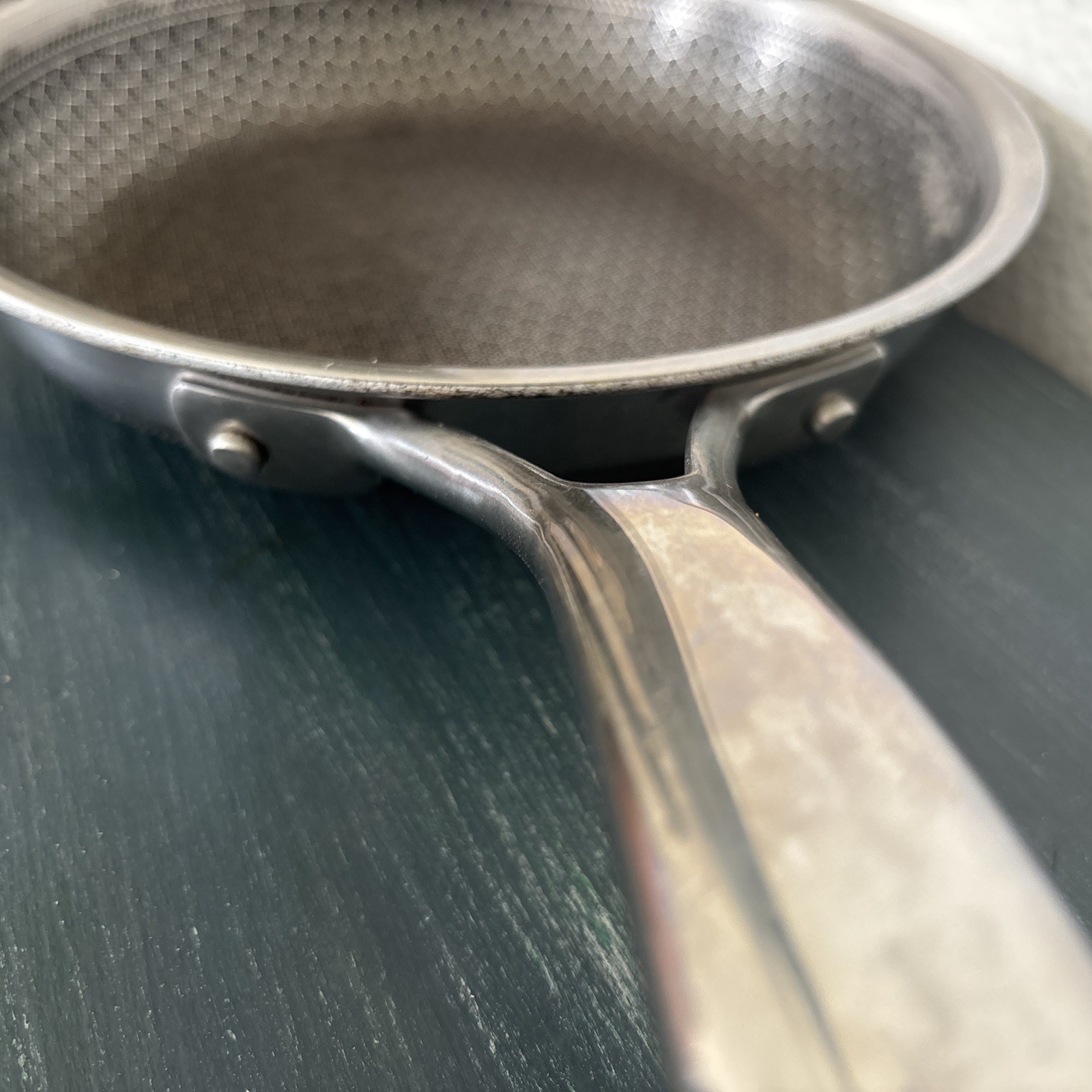 HEXCLAD 8″ Frying Pan Hybrid Stainless Steel Non-Stick Fry Pan ONLY NO Lid