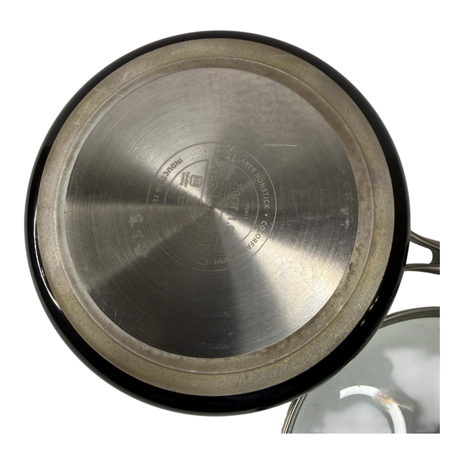 KitchenAid 2 Qt. 1.9 L Covered Pot 3 Layer Nonstick Dishwasher Safe Induction
