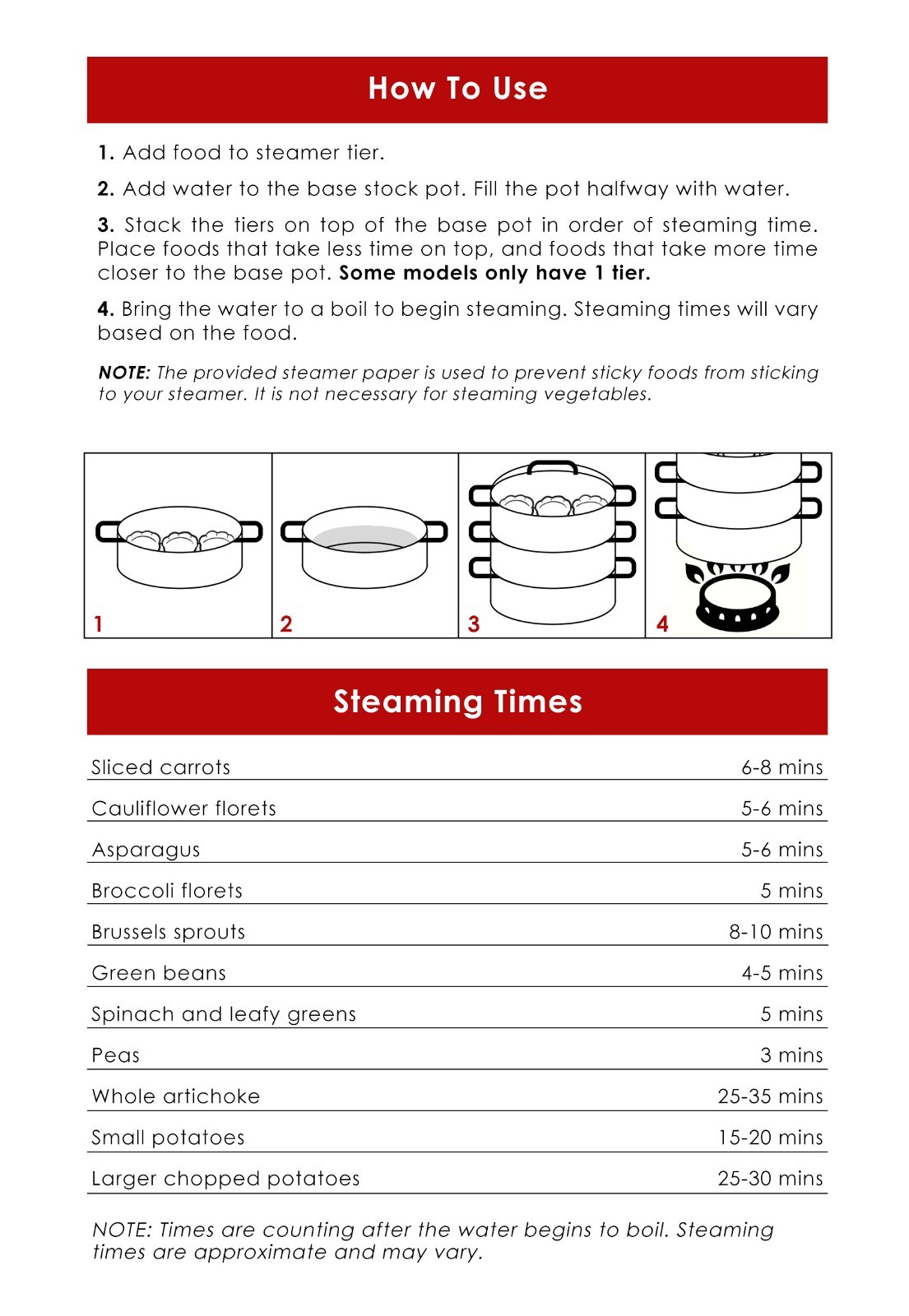 Concord 30 CM Stainless Steel 3 Tier Steamer Pot Steaming Cookware