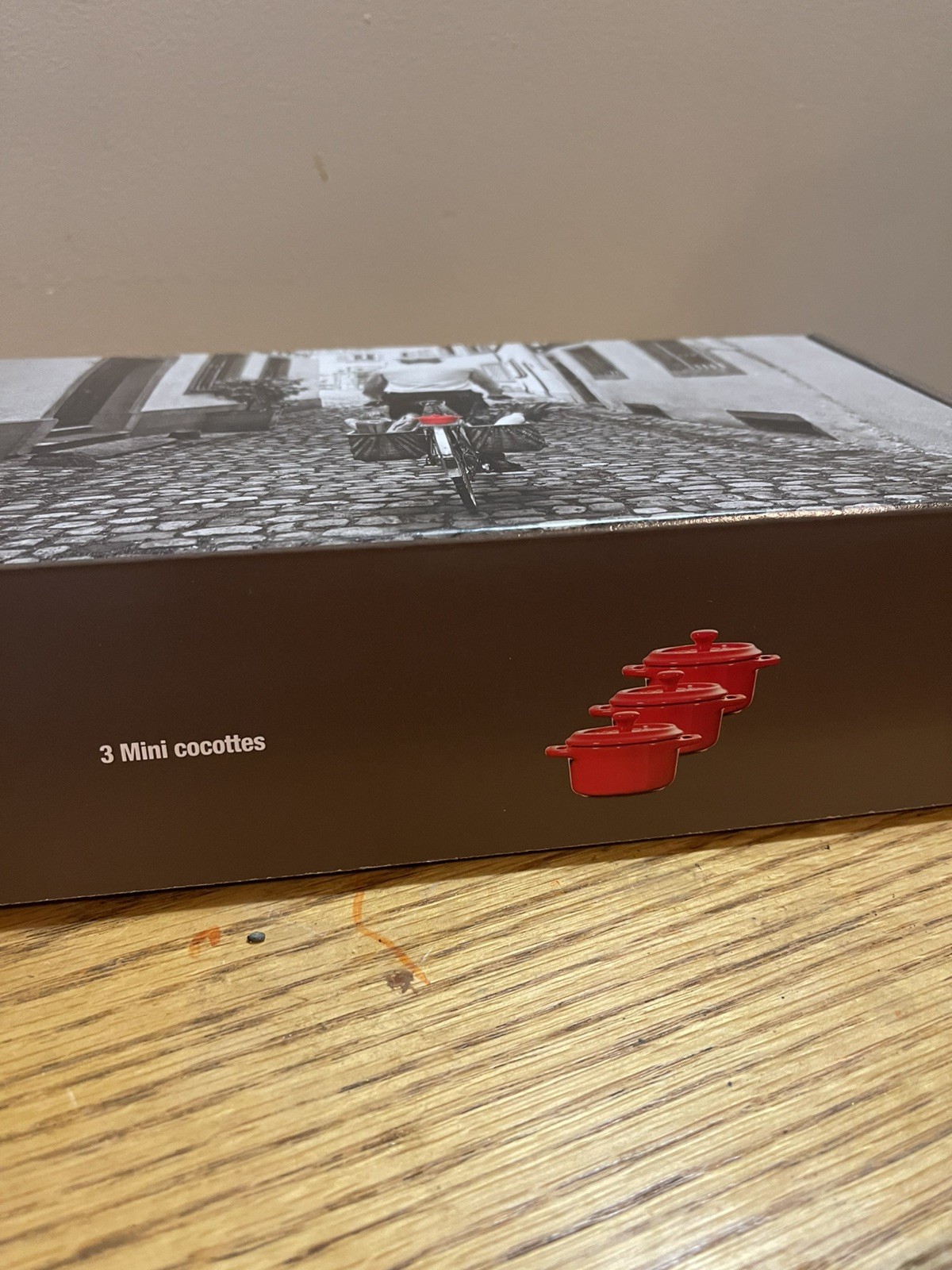 STAUB 6 Mini Cocotte 4″ Ceramique Dutch Crock (2 Sets Of 3!) – New In Open Boxes