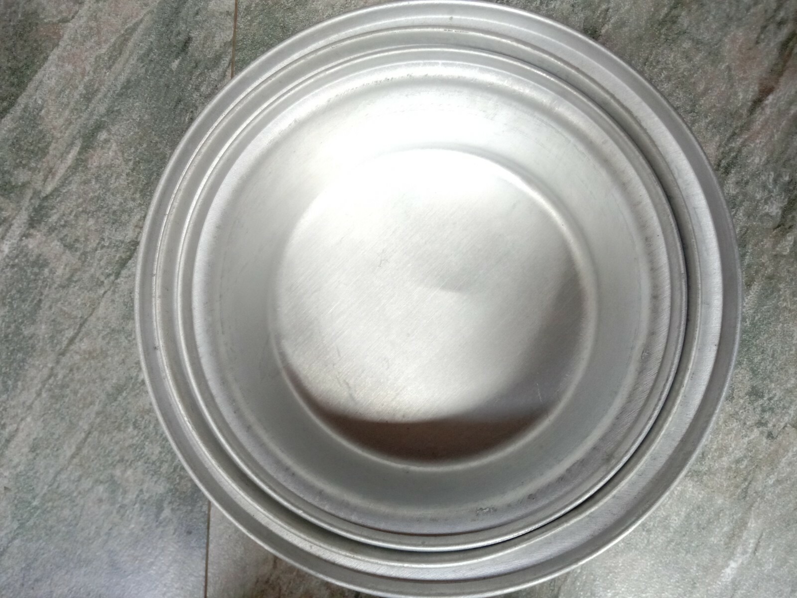Aluminium Wok Flat Base Cooking Pot 3 Sizes 24cm=9.5in, 21cm=8.5in, 20cm=8in