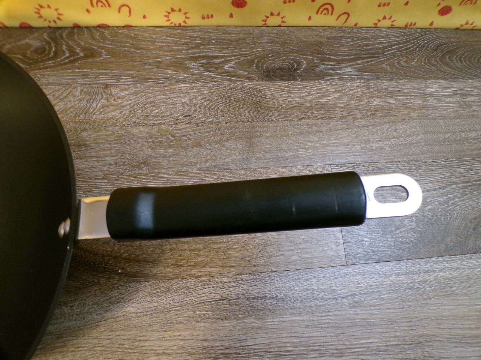 COMMERCIAL COOKWARE CO. Calphalon Aluminum 155 12″ Flat Bottom Wok Sauté Pan