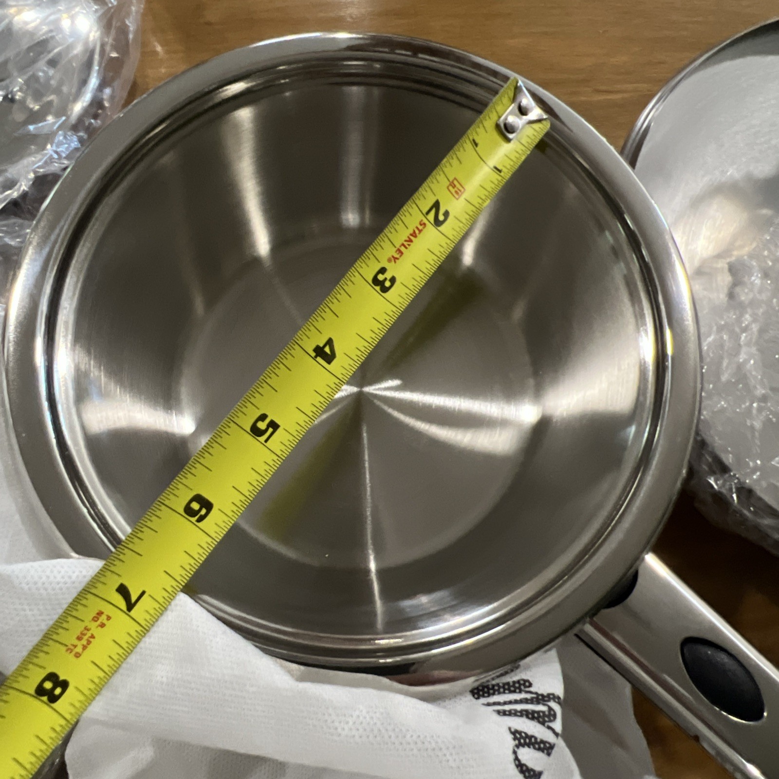 8 Pc Bachmayr Solingen Stainless Steel Pan Induction