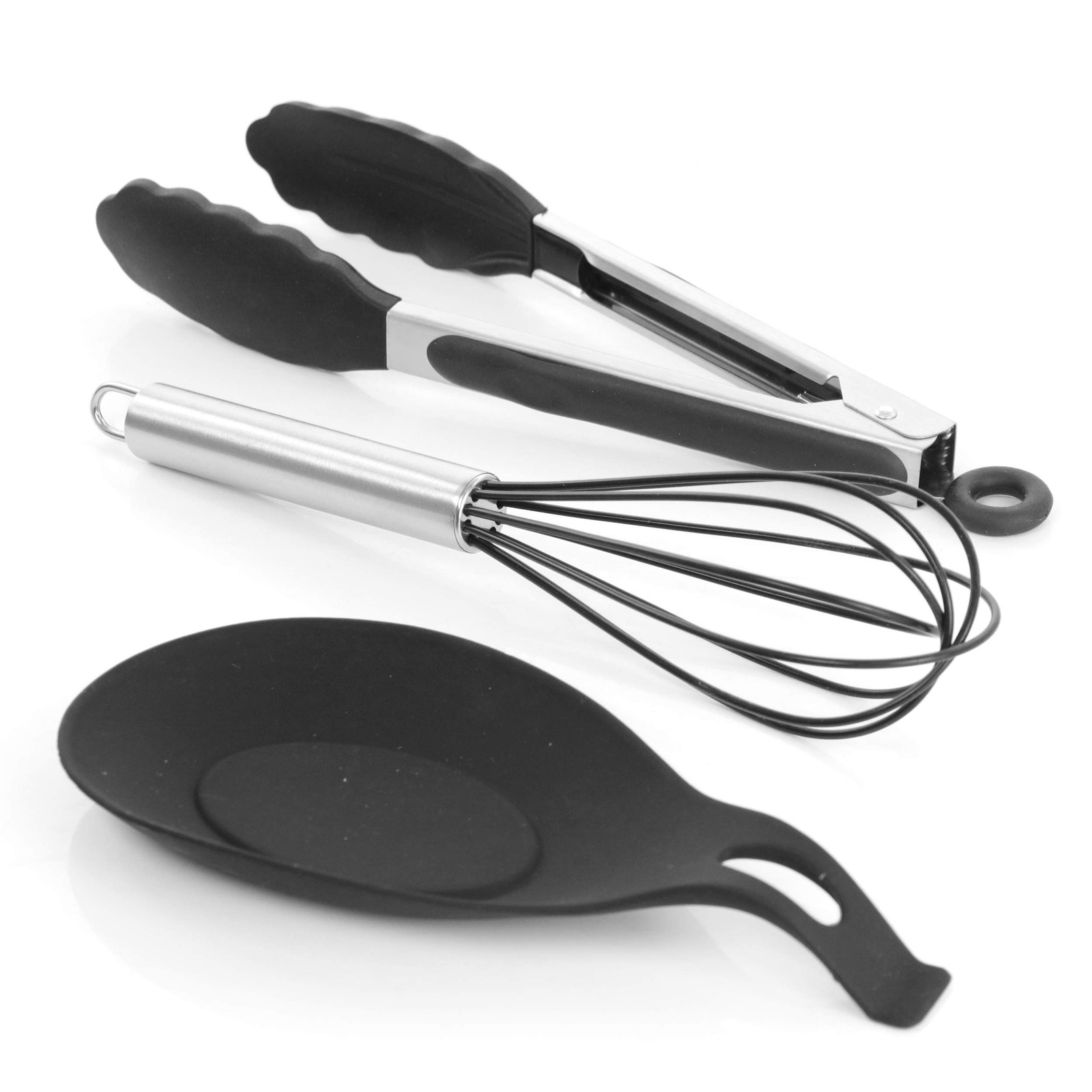 Megachef Tool Cookware Utensil Set, 12 Piece, Black 12