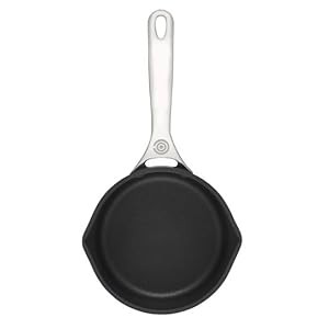 Toughened Nonstick Pro Open Saucepan with Double Pour Spouts, 1.7 qt.