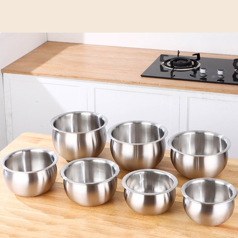 Heat Efficient Rice Pot Insert 4 Capacity Stainless Steel for Various Cookers