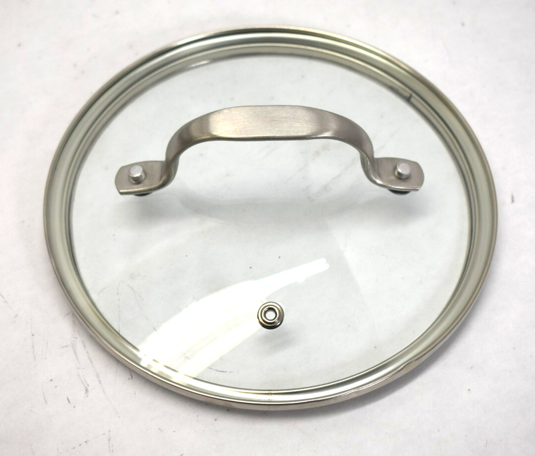 Small Steamer Pot Lid Only Stainless Steel 8″ Round Lid for Steamer Pot Cooker