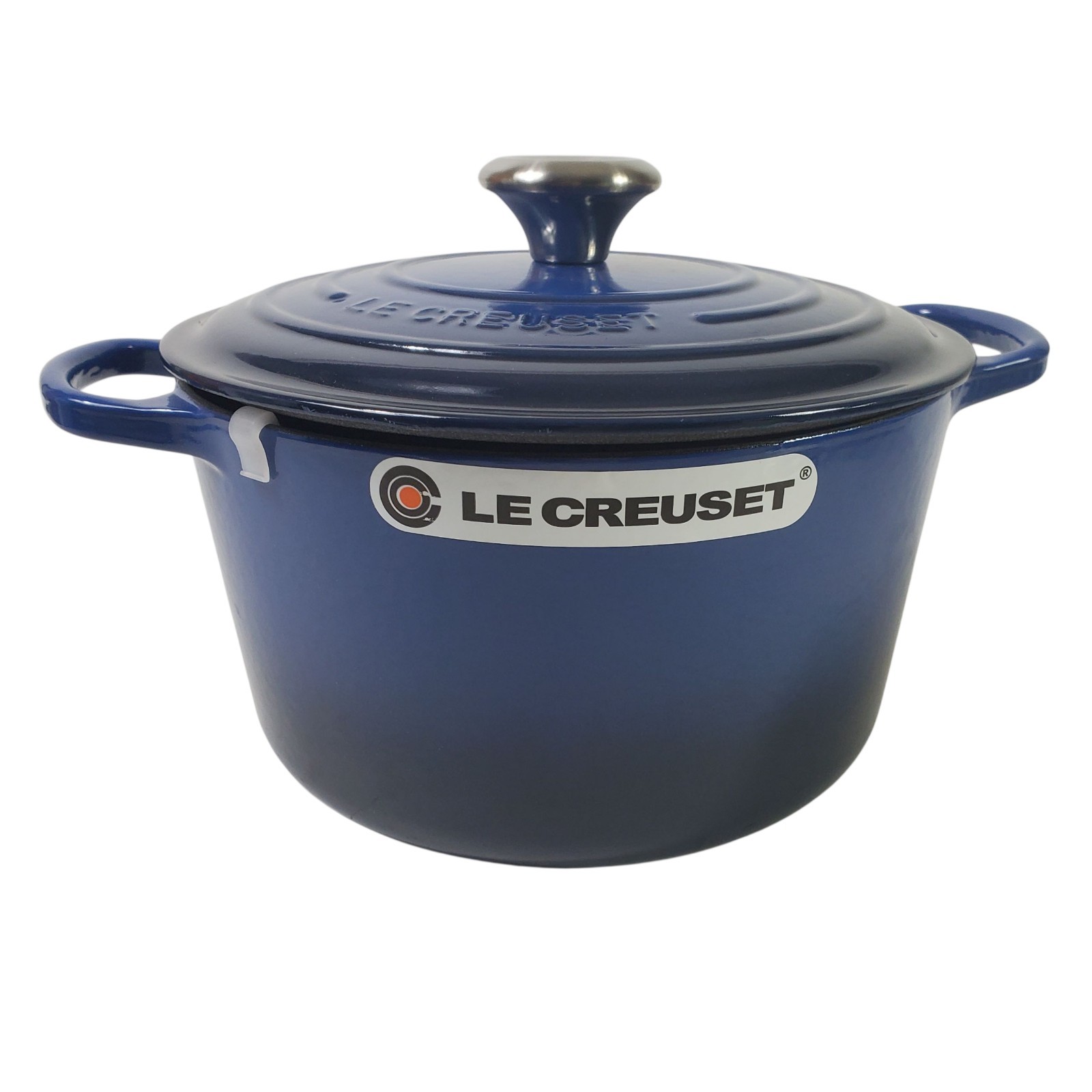 Le Creuset Signature Deep Round Cocette 24cm 5.25qt Lapis Flaws