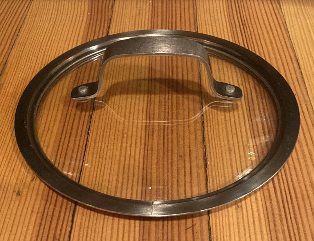 High Quality Stnls Steel Glass Lid 7 5/8” Dia For 7 1/4” Inside Diameter Pot Pan