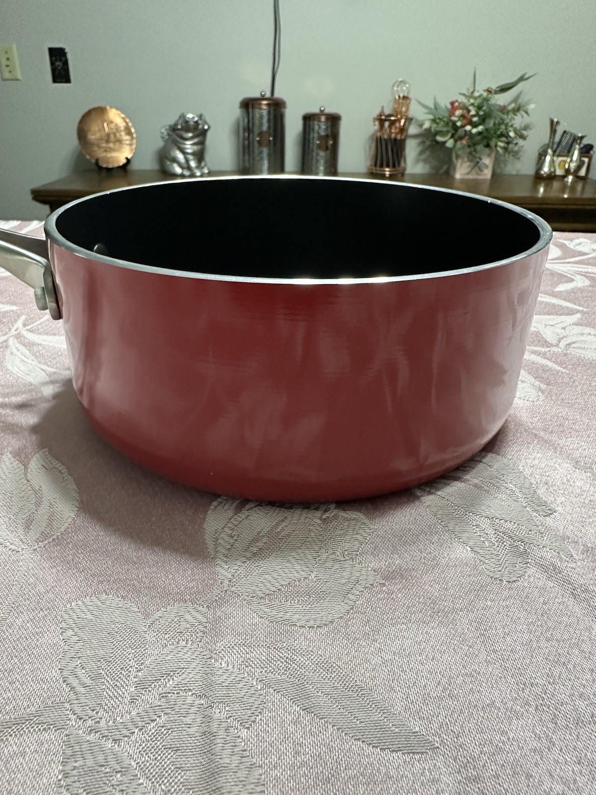 Kitchen Aid 3 Layer Nonstick 2Qt/1.9L Induction Tech, All Cooking Type, Red