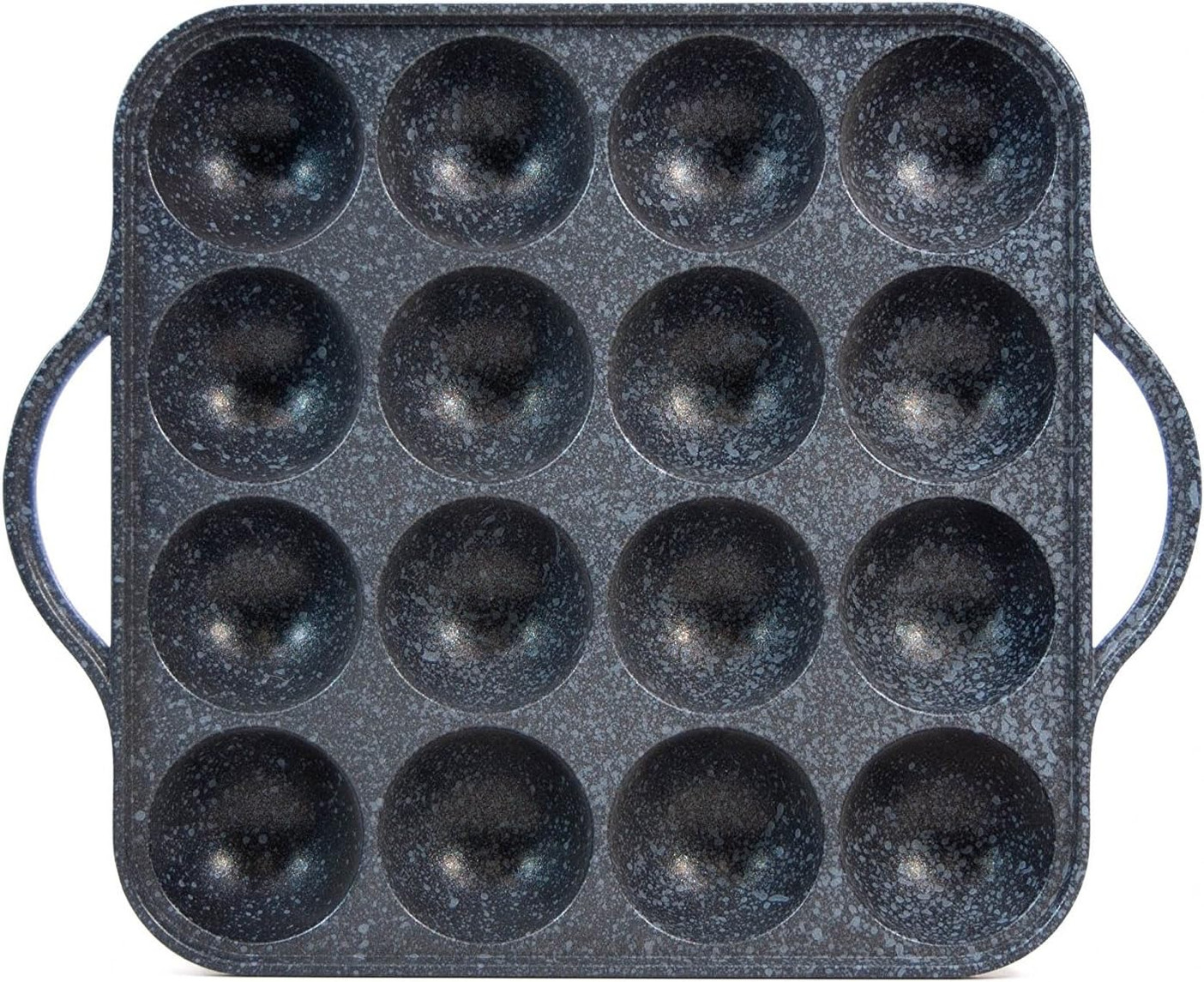 Takoyaki Nonstick Grill Pan Cooking Plate Round Pancake Puffs [Refurbished]