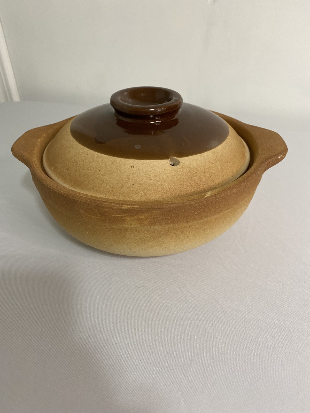 Clay Pot with Lid Earthenware Casserole for Rice, Stew & Soup Slow Cooking