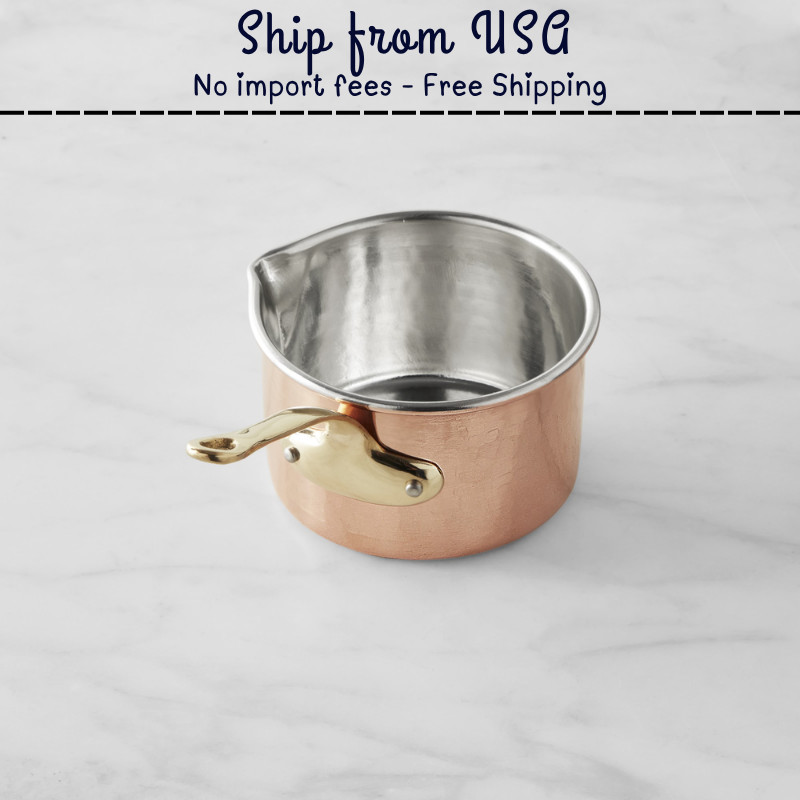 Ruffoni Historia Hammered Copper Saucepan, 1-Qt