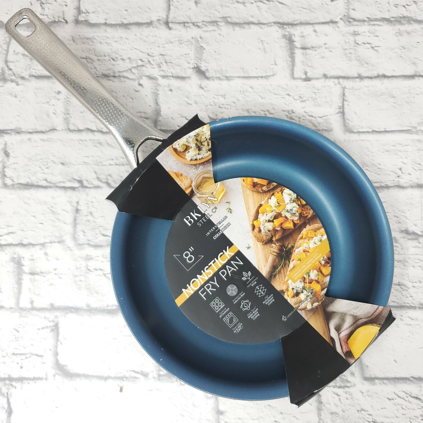 Brooklyn Steel Co. Interstellar Flared Sparkle Cookware Aluminum Fry Pan 8″