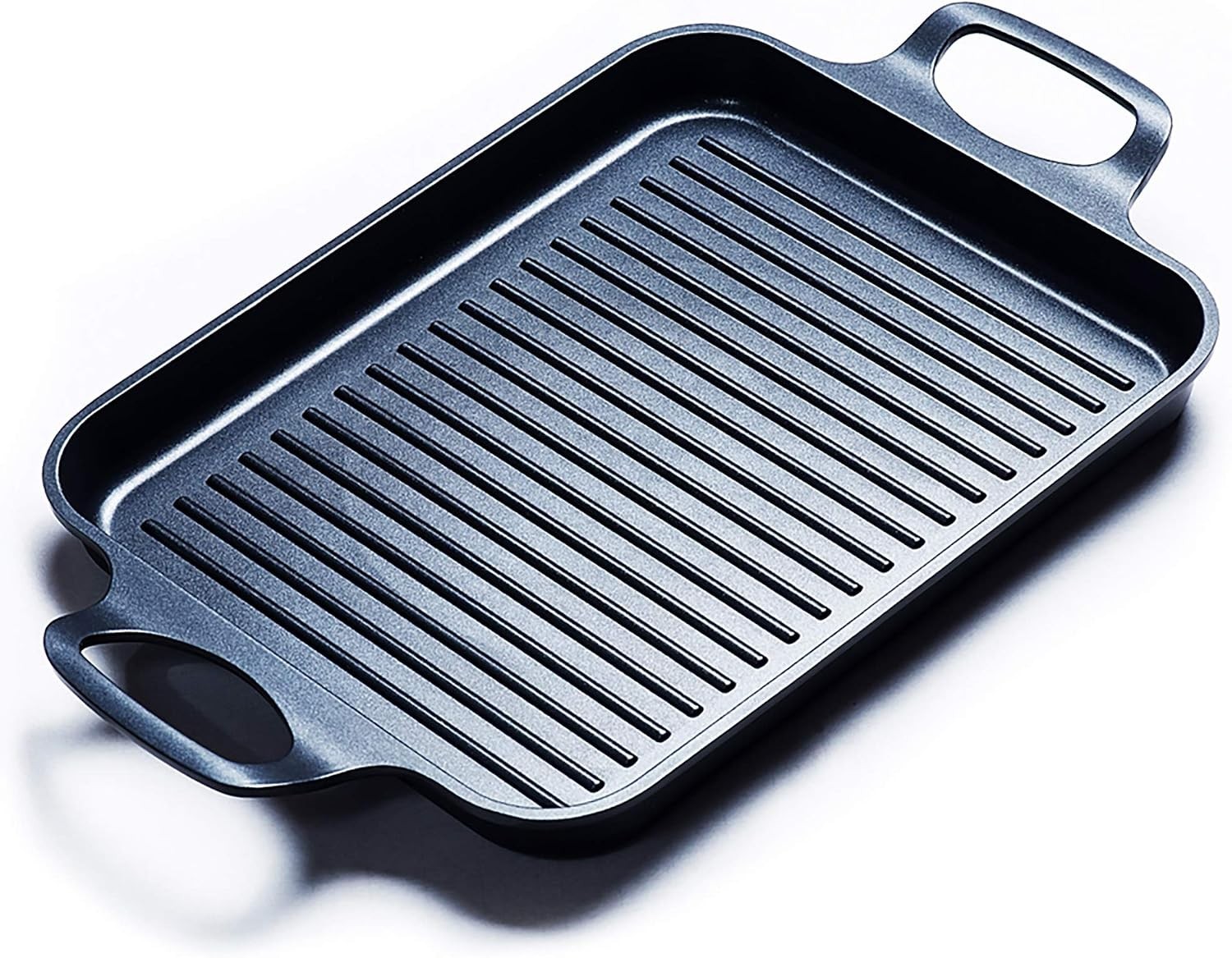 Nonstick Grill Pan for Indoor Cooking Flat Grill Plate for Electric Stoves