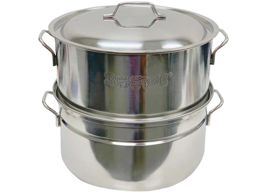 Bayou Classic 300-505 Stainless Half-Bushel Steamer