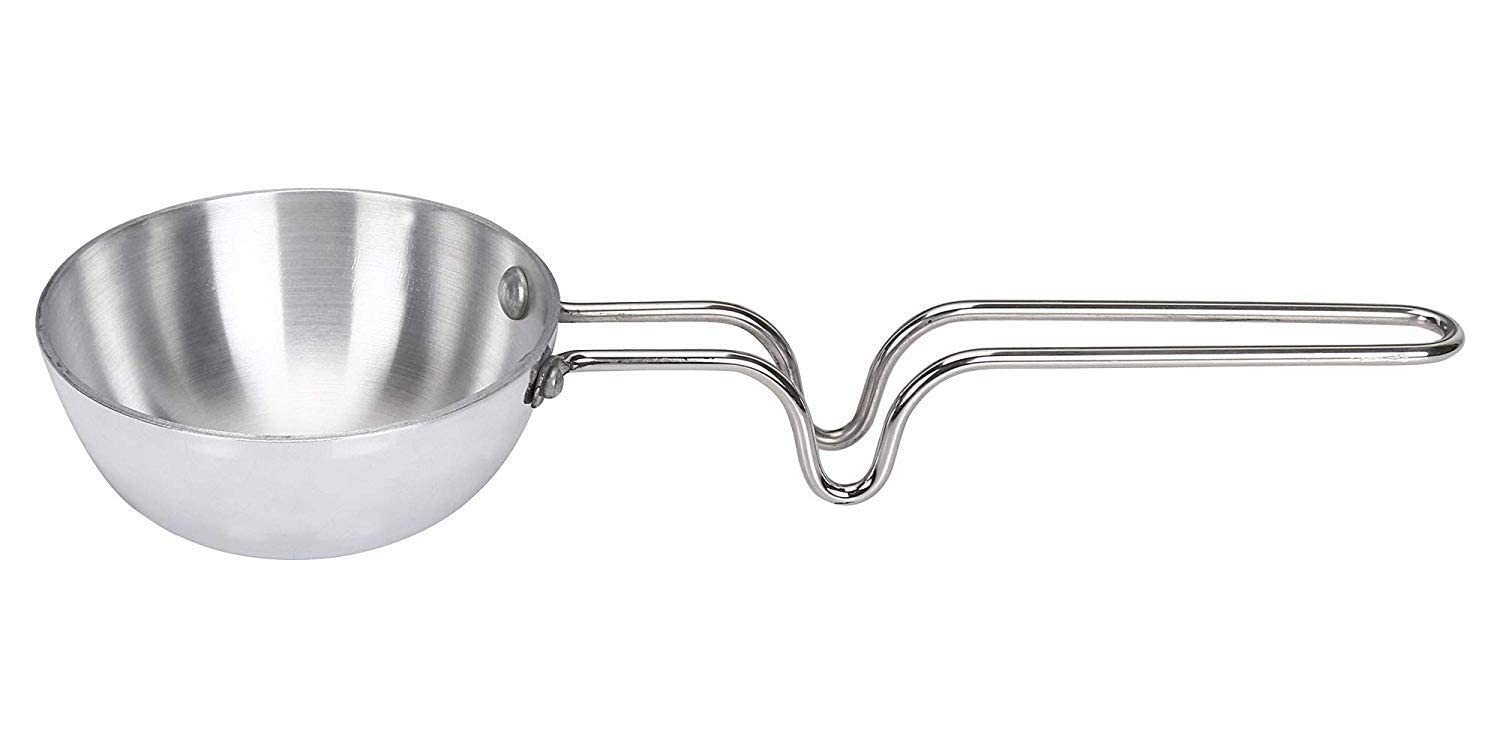 Hard Anodized Aluminium Tadka Pan Set of 2,Hard Anodized Mini Fry Pan/Tadka P…