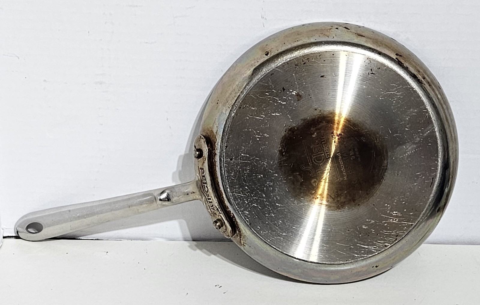 All Clad 9 Inch French Stainless Skillet Made In USA