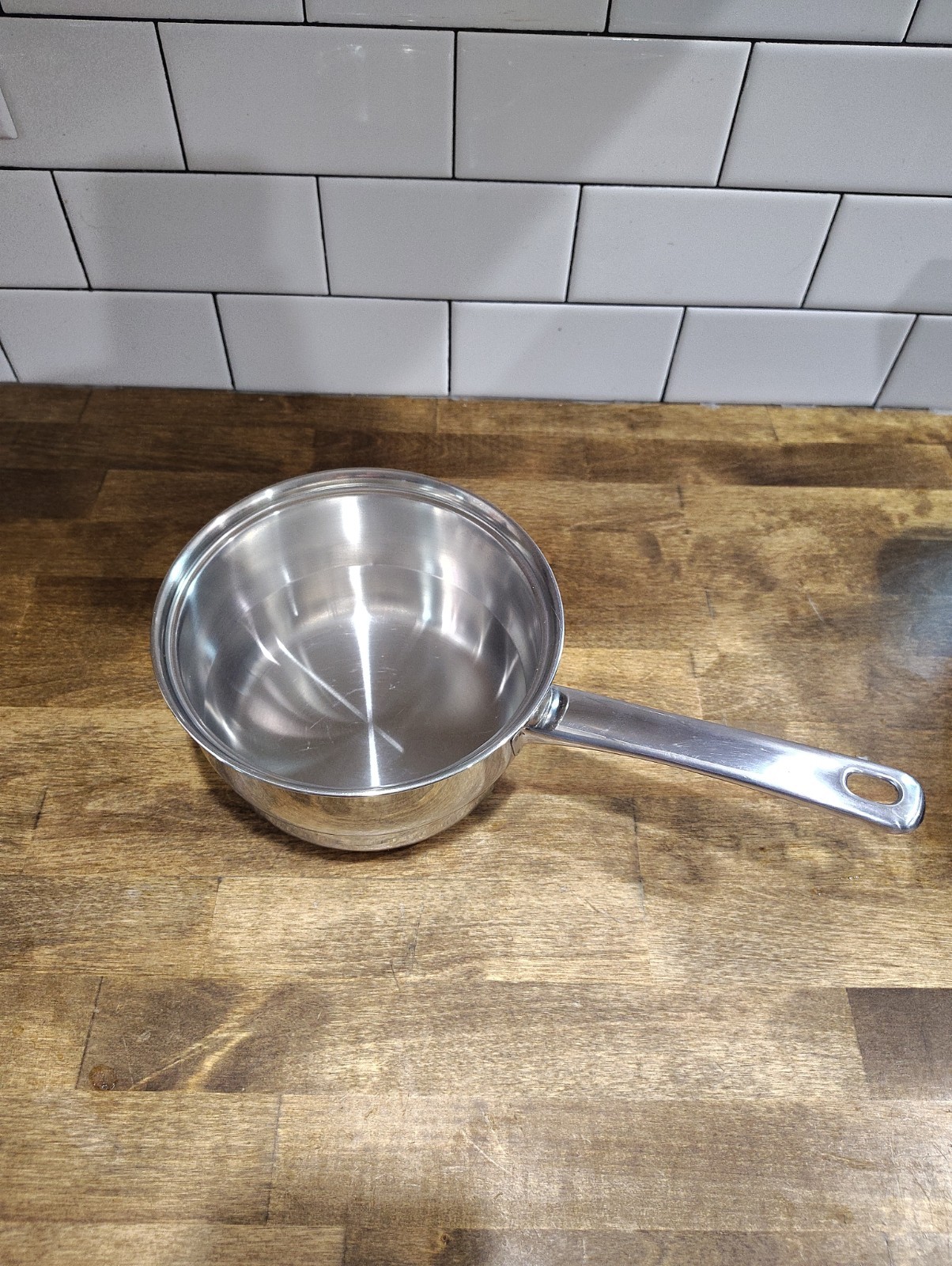 Vintage Belgique Tools Of The Trade Stainless Steel 2 Quart Double Boiler Pan
