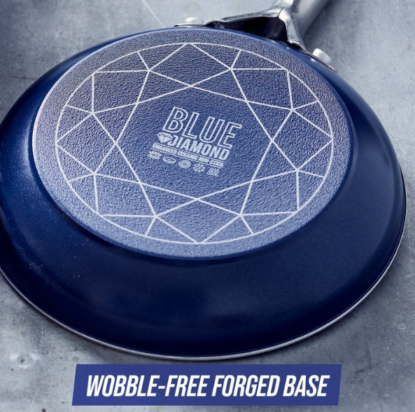 Blue Diamond Ceramic Nonstick Fry Pan/Skillet, 8/10 Inch Frypan