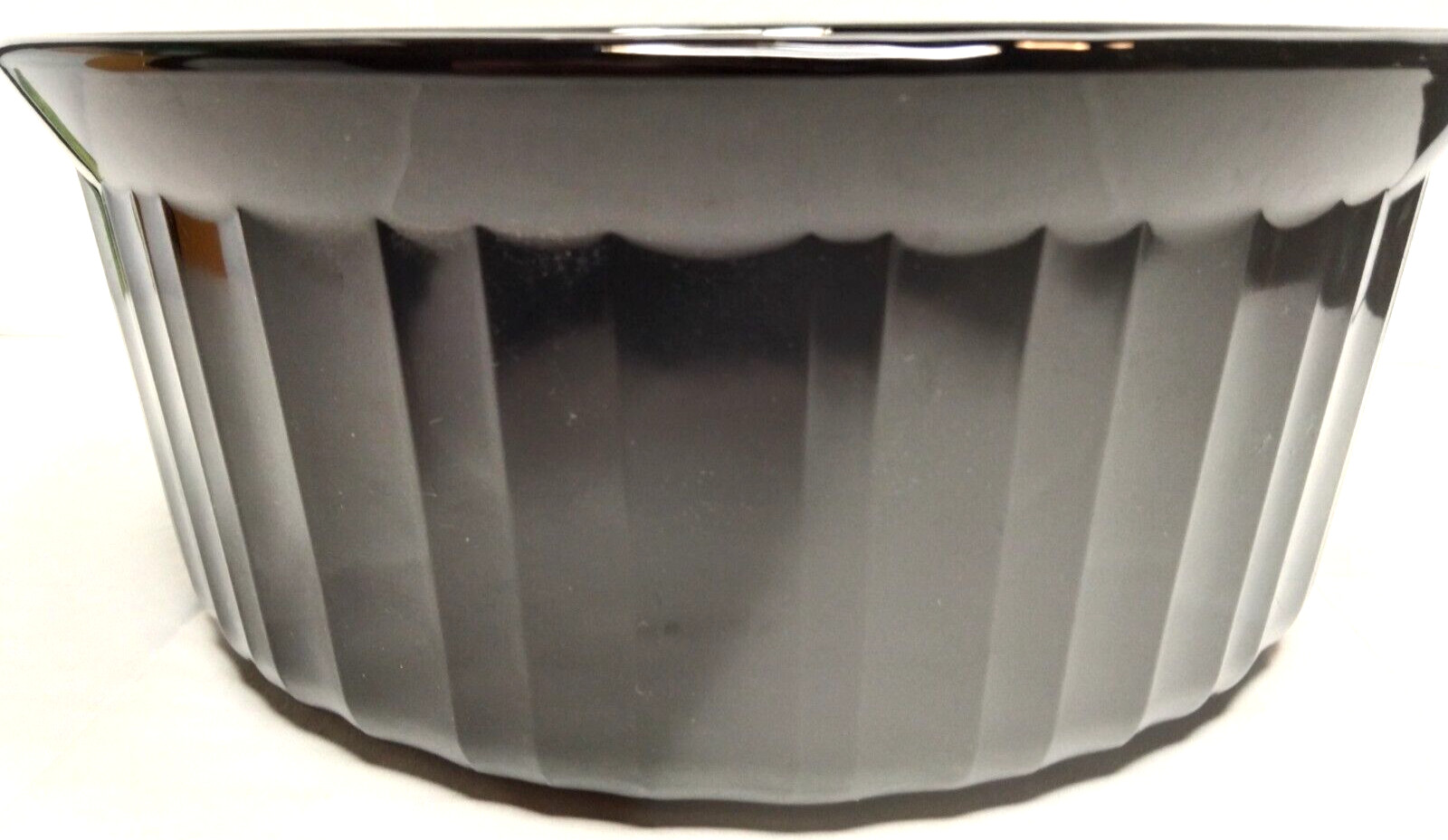 Corning Ware Classic Black 1.6L Casserole / Souffle Dish F-5-B – No Lid